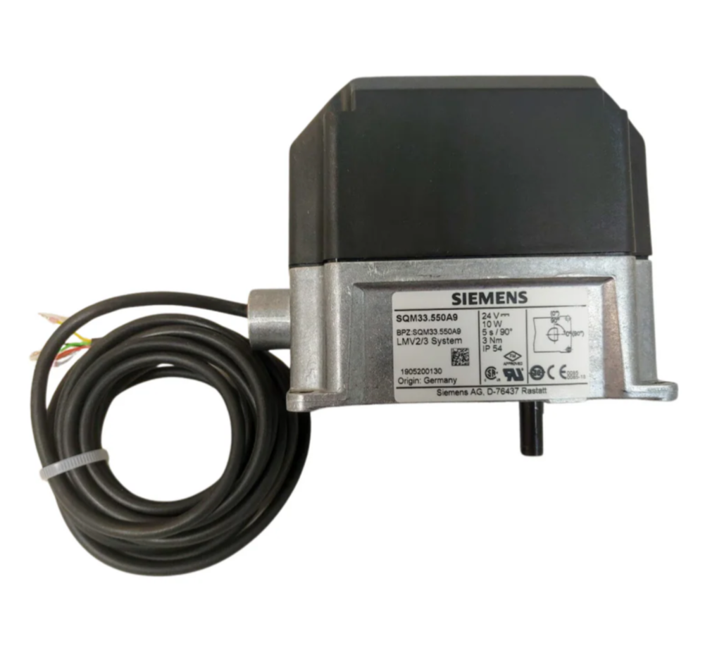 Siemens SQM33.550A9 24V Actuator for LMV3 Burner Control