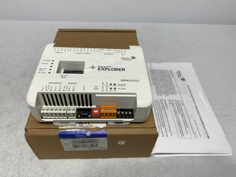 Johnson Controls F4-XPM04060-0 Facility Explorer 10-Point Input/Output Expansion Module with BACnet MS/TP