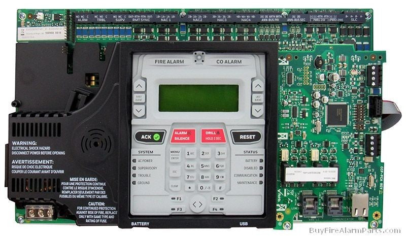 NOTIFIER NFW-100XR Intelligent Addressable Fire Alarm Control Panel