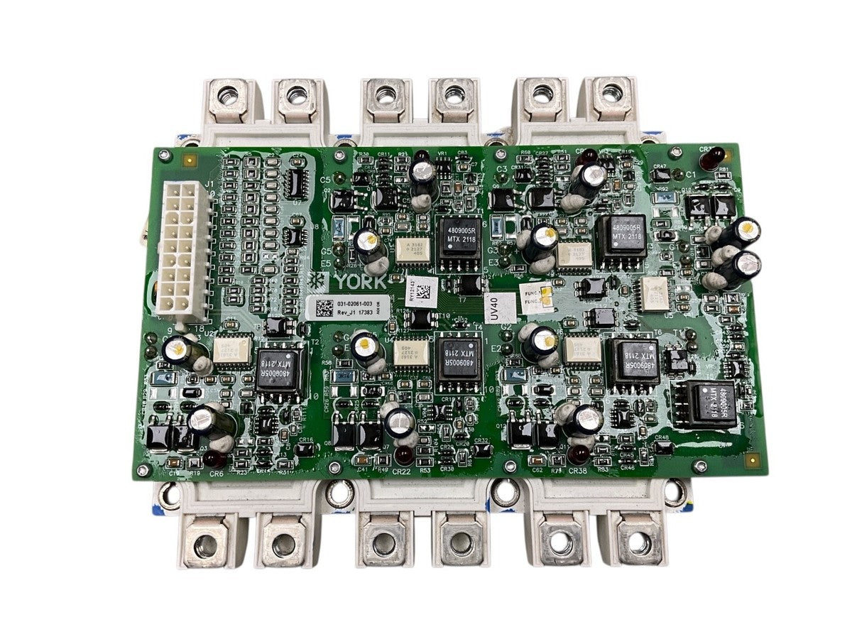 York 031-02061-003 Vyper IGBT Gate Drive Board HVAC Inverter Controller
