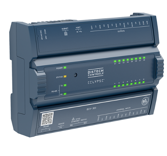 Distech Controls ECY-303-01 Eclypse Connected Equipment Controller with BACnet/IP