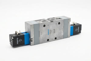 Festo MVH-5/3G-3/8-B 5/3-Way Closed-Center Pneumatic Solenoid Valve