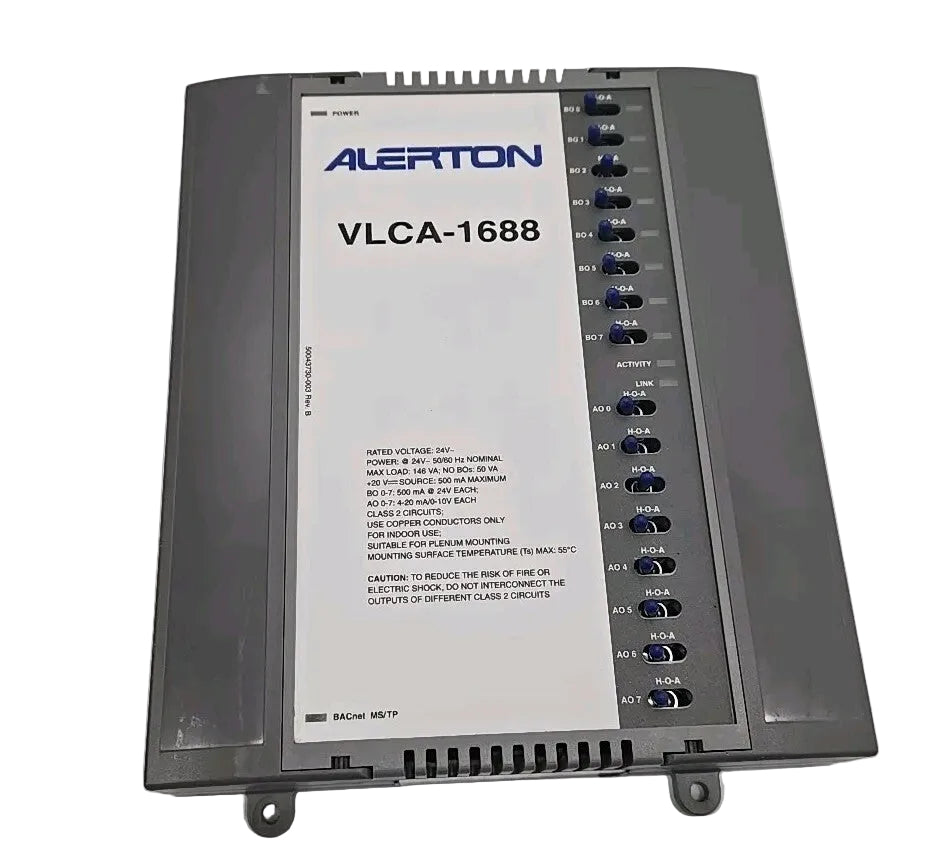 Alerton VLCA-1688 BACtalk BACnet Advanced Application Building Automation Controller