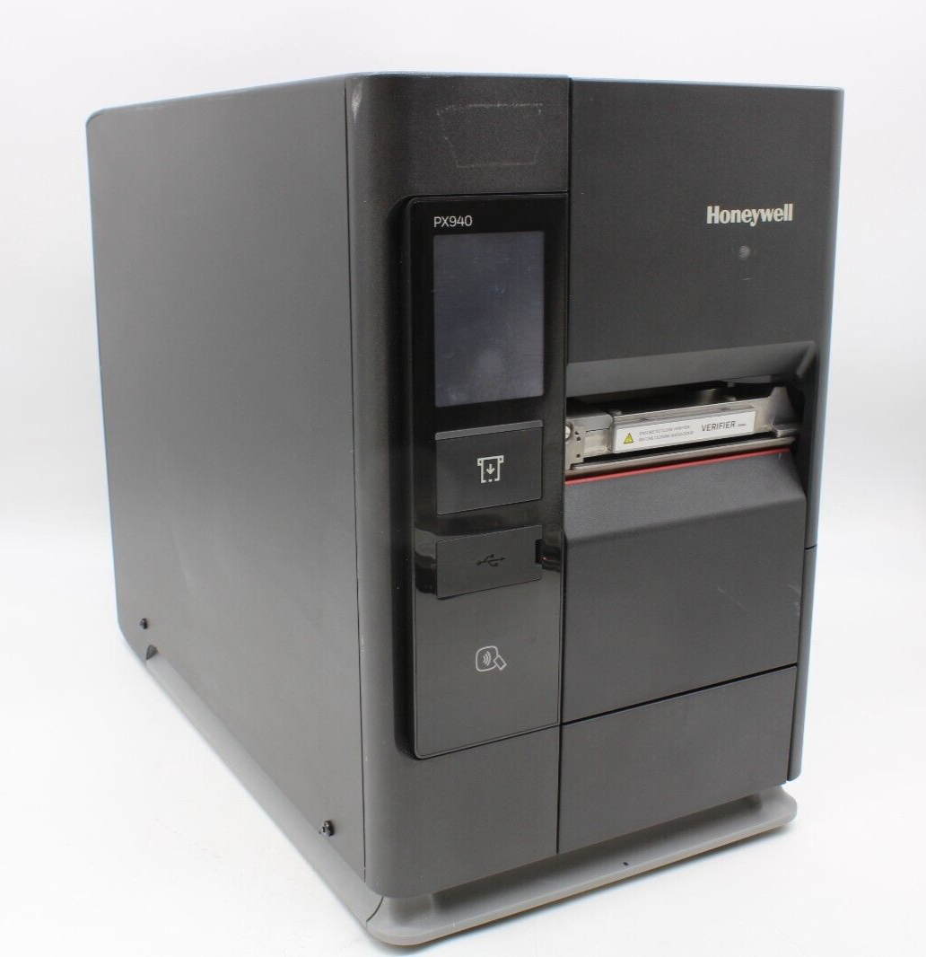 PX940V30100000202 | Honeywell Industrial Label Printer with Integrated Verifier & Touch Display