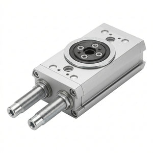 Festo DRRD-25-180-FH-Y9A Double Acting Pneumatic Rotary Actuator with Hydraulic Cushioning