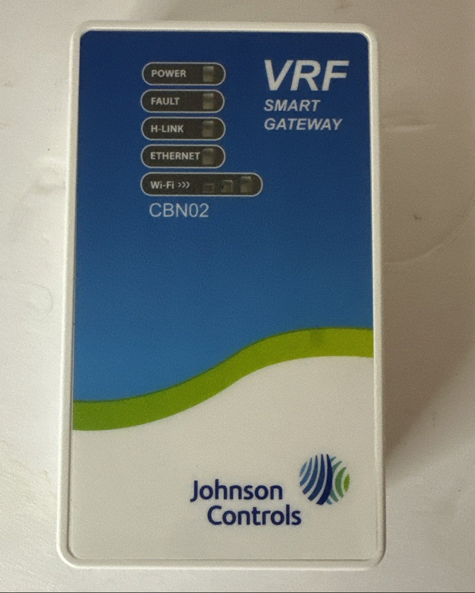 Johnson Controls CBN02 Variable Refrigerant Flow Smart Gateway for BACnet Building Automation