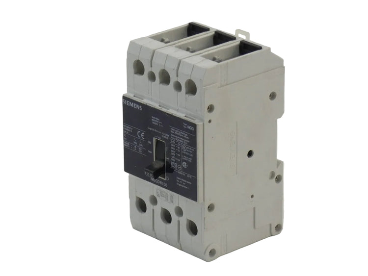 Siemens NGG3B100 100 Ampere Three-Pole Molded Case Circuit Breaker