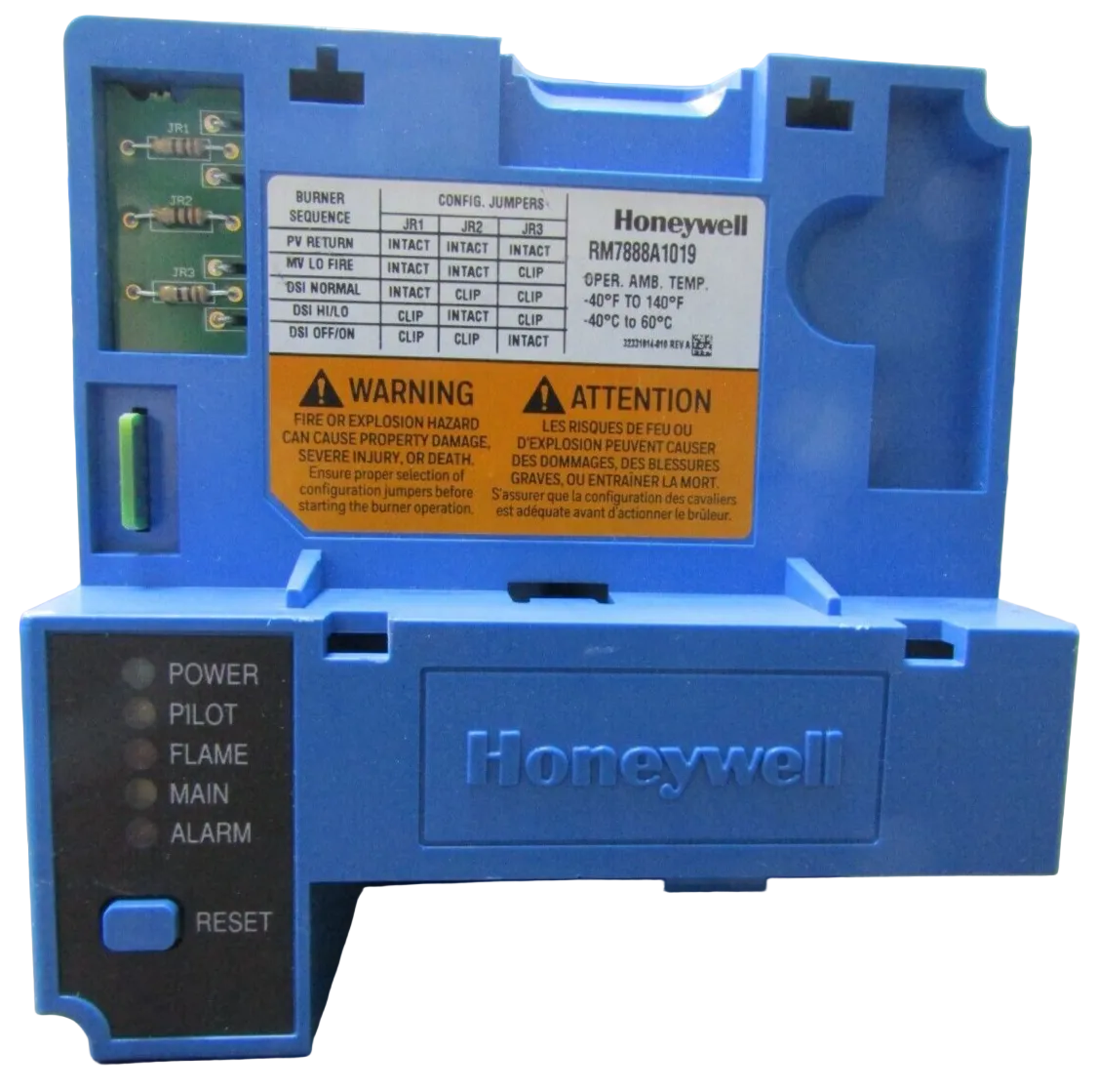 Honeywell RM7888A1019 7800 Series PLC-Adaptable Primary Burner Control