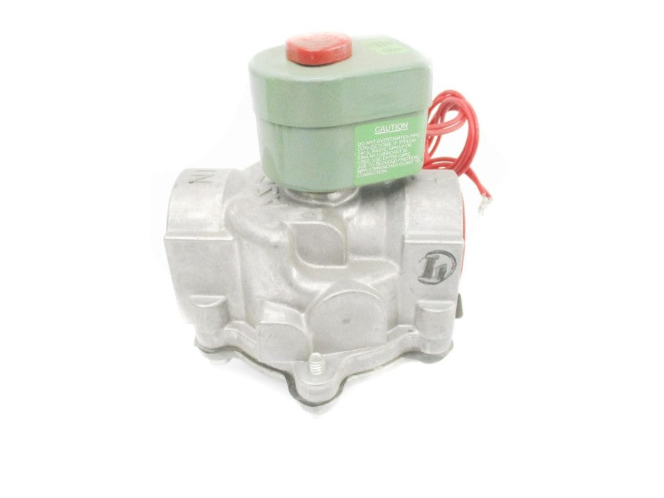 Asco 8215C063 Normally Open Aluminum Gas Solenoid Blocking Valve