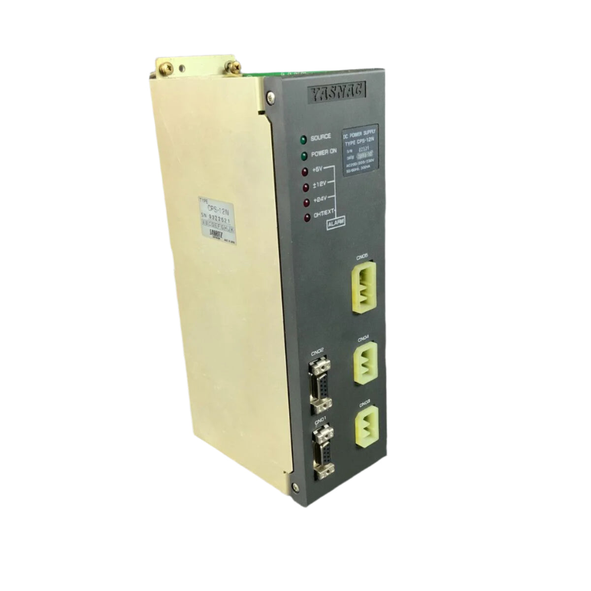 CPS-12N | Yaskawa Electric DC Power Supply for YASNAC I80 CNC 5/12/24 VDC Output