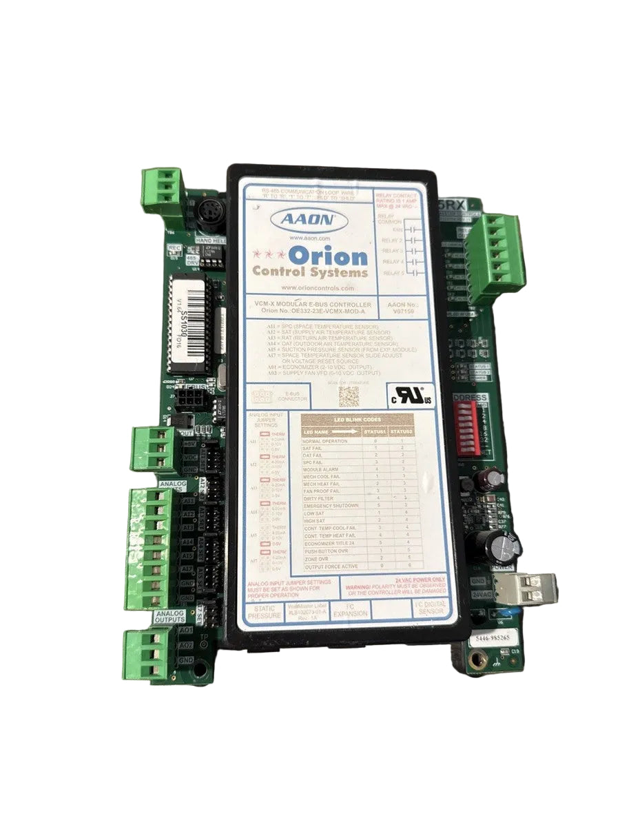 AAON OE332-23E-VCMX-MOD-A VCM-X Modular E-BUS Controller