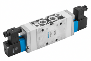 Festo MVH-5/3G-3/8-B 5/3-Way Closed-Center Pneumatic Solenoid Valve