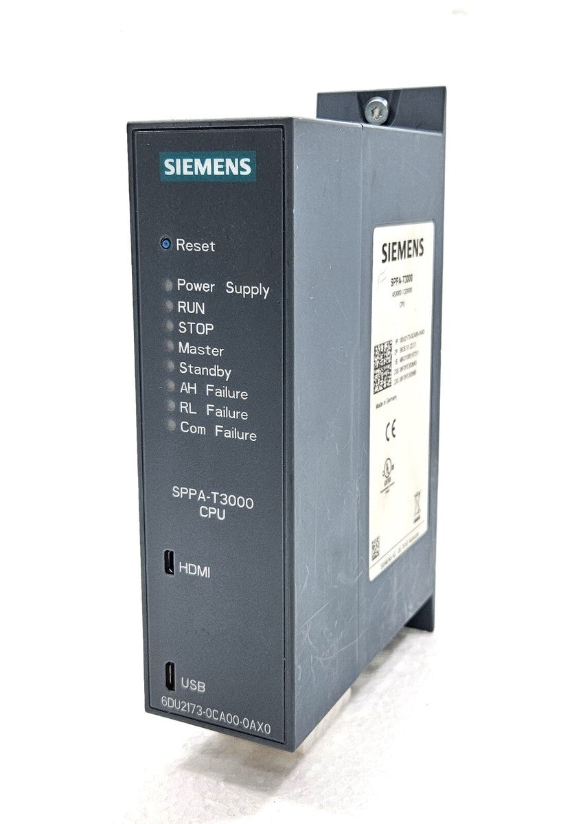 Siemens 6DU2173-0CA00-0AX0 SPPA-T3000 AS3000 CPU Module