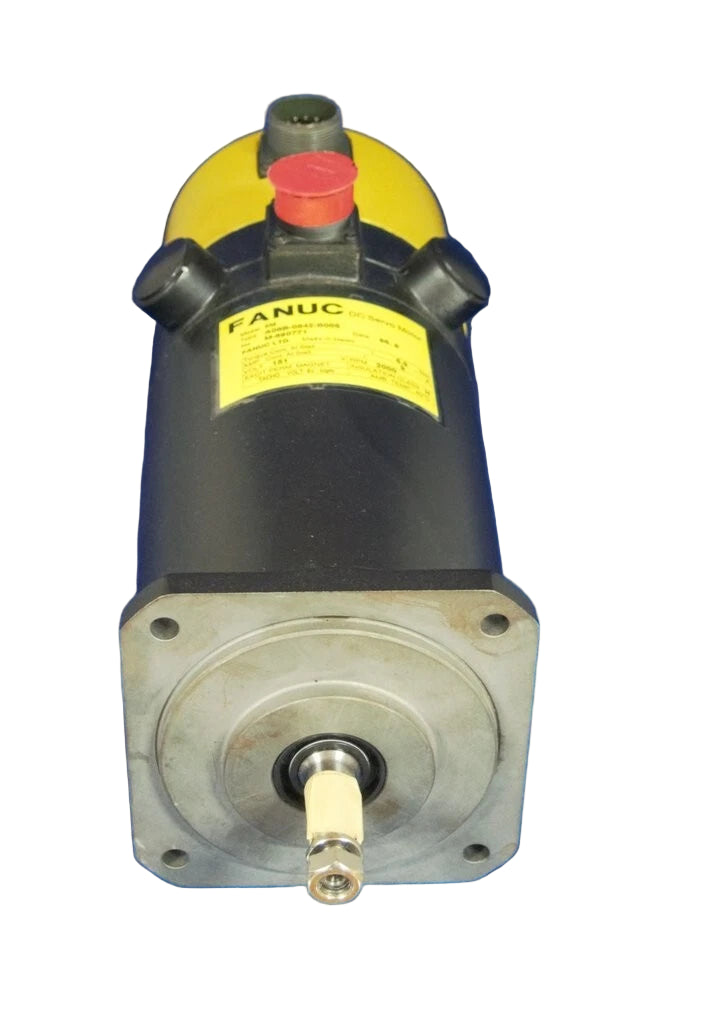 A06B-0642-B005 | Fanuc DC Servo Motor 5M with Tacho Generator 2000RPM 151V