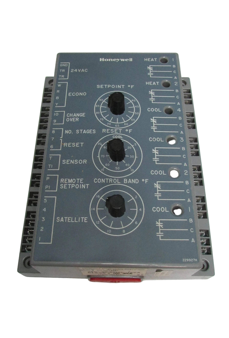 W7100C1018 | Honeywell Discharge Air Temperature Controller 2H/4C 20–30 VAC VAV System