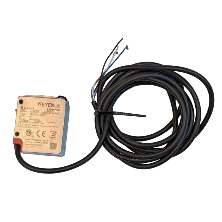 Keyence LR-W500 Full-Spectrum Photoelectric Sensor with 500 mm Detection Range