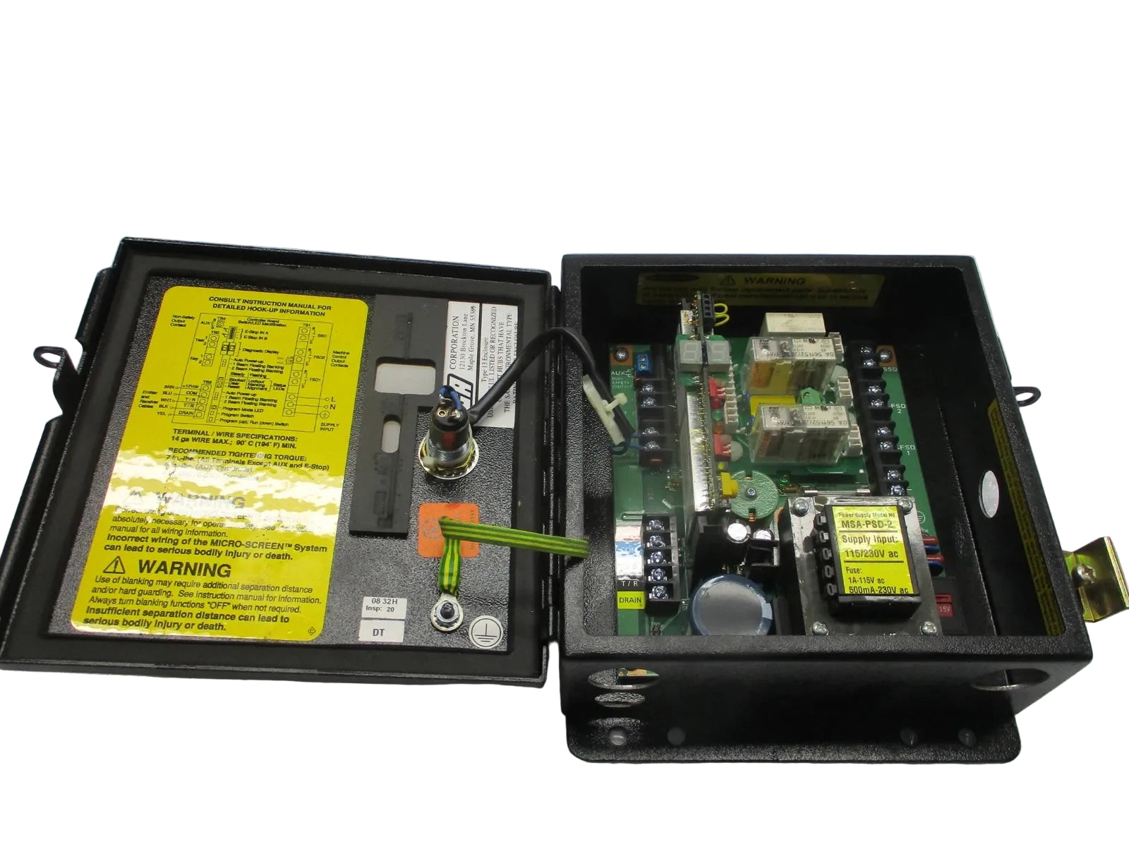 USCD-2T3 | Banner Engineering Micro Screen Safety Control Unit