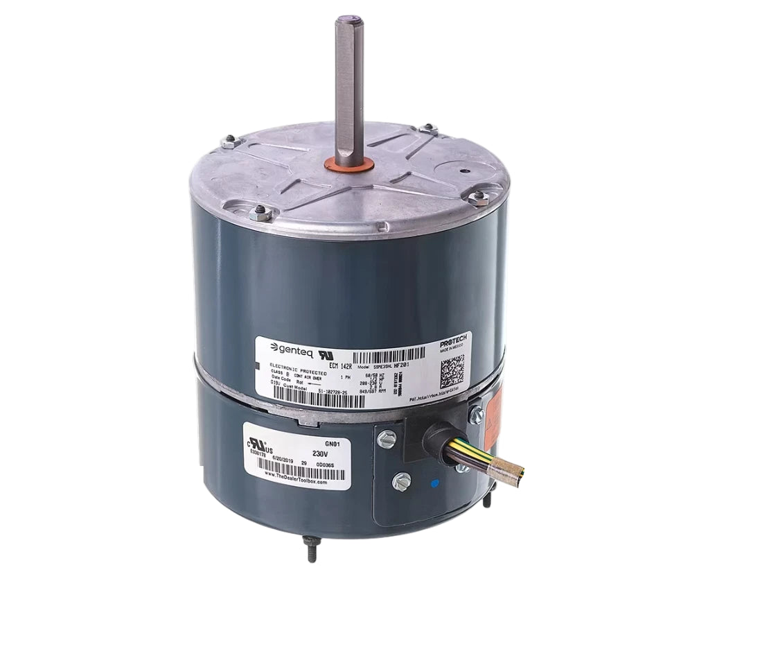5SME39HLHF054 | Rheem 1/3 HP ECM Condenser Fan Motor 208–230V 825 RPM CCWLE