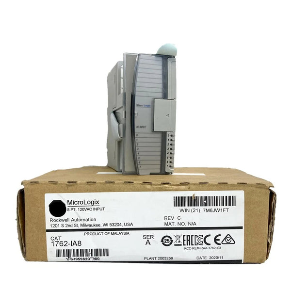 1762-IA8 | Allen-Bradley MicroLogix 8-Point 120V AC Input Module