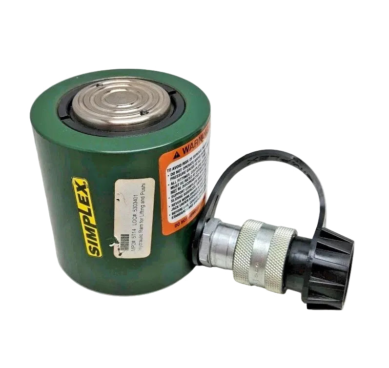 RLS201 | Simplex 20 Ton Low Profile Single Acting Hydraulic Cylinder 10,000 PSI