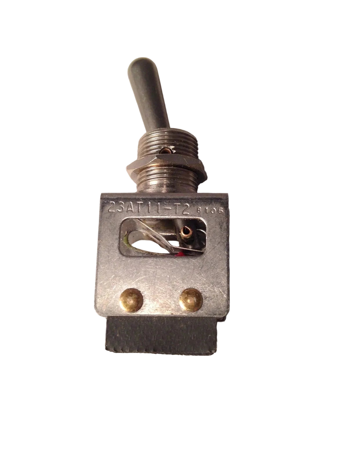 23AT11-T2 | Honeywell DPDT ON-ON Panel Mount Toggle Switch 1A 125VAC