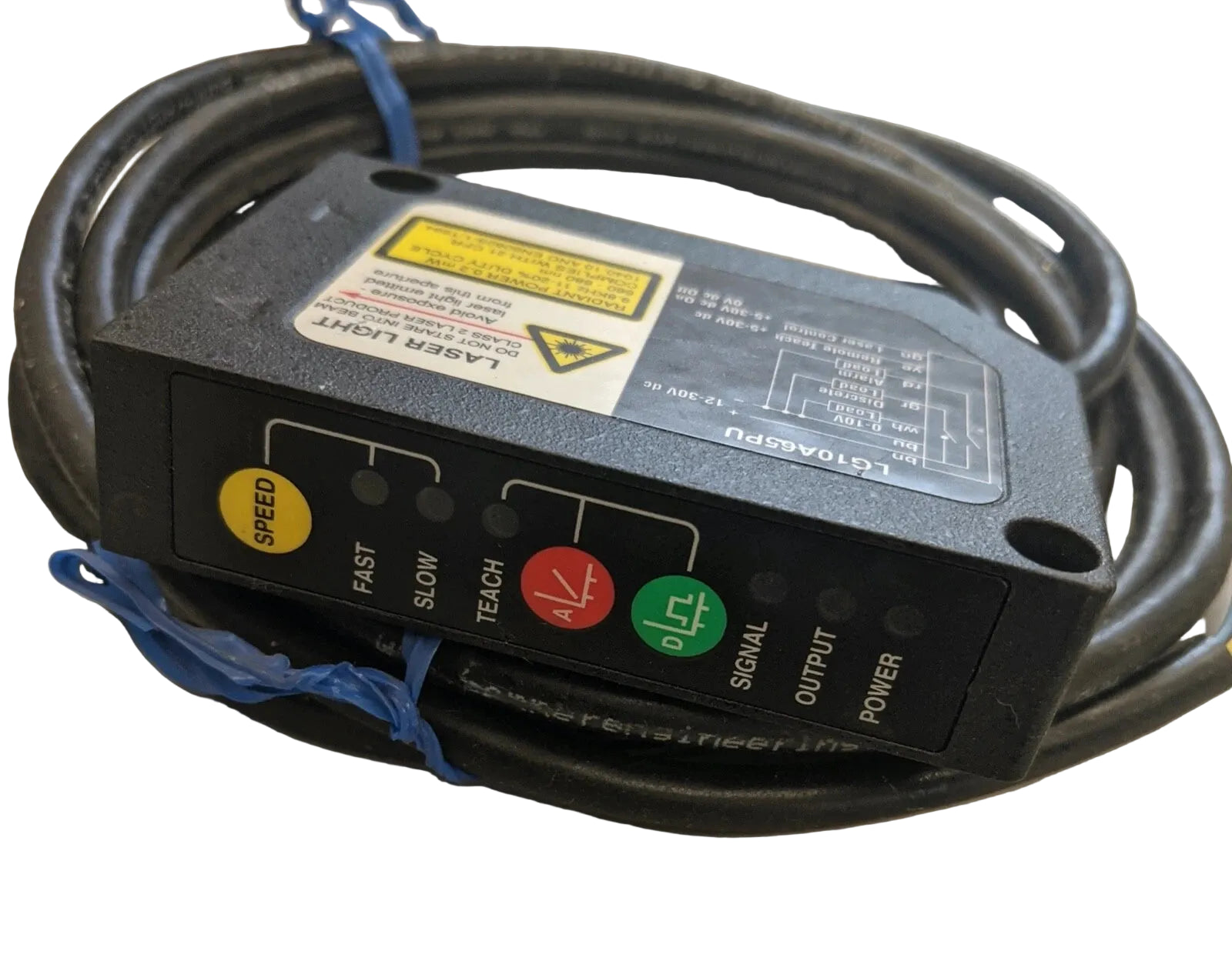 LG10A65PU | Banner Engineering LG10 Series Programmable Laser Displacement Sensor 75–125 mm