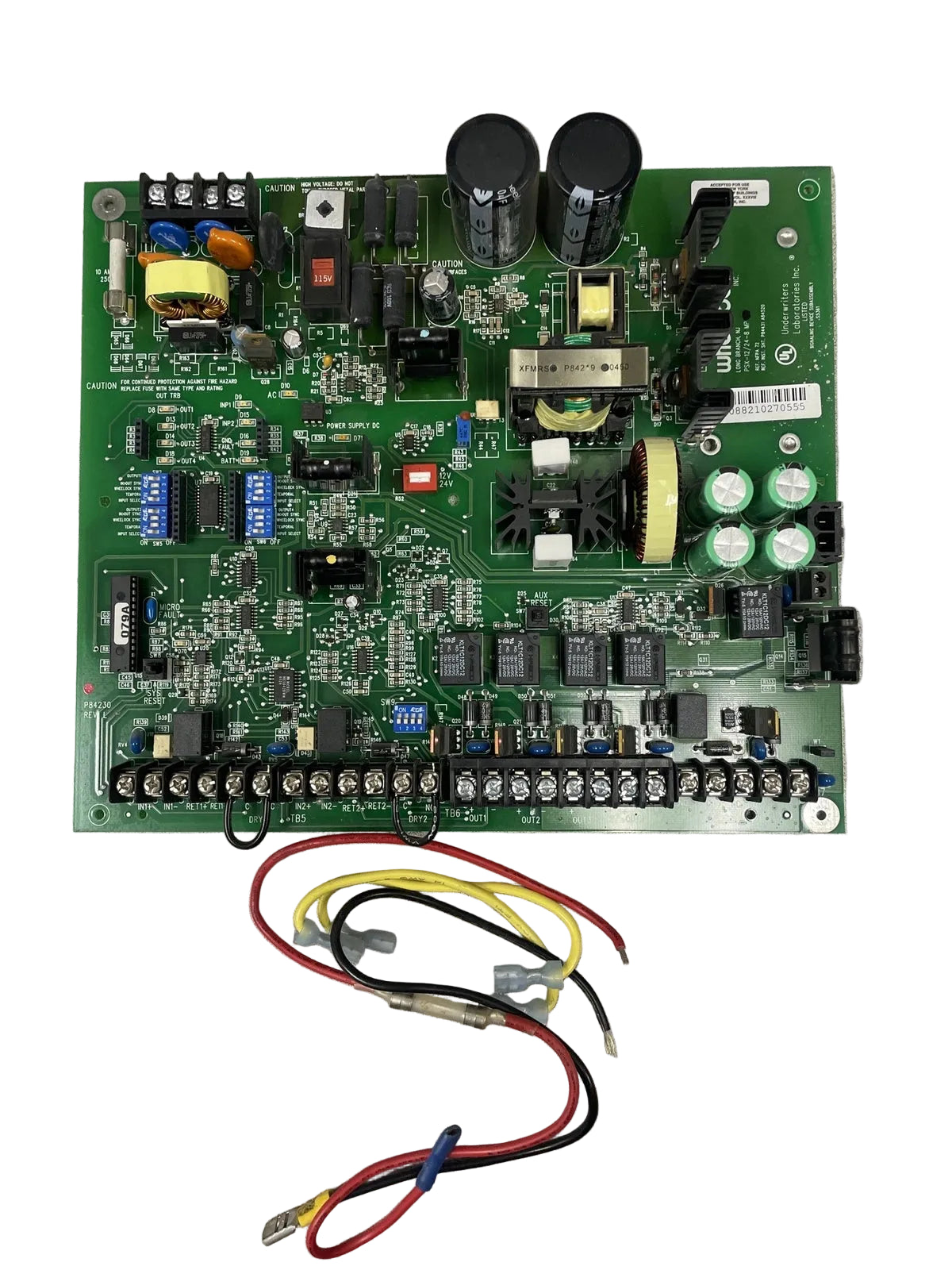 Wheelock PSX-12/24-8MP Replacement CPU Board for NAC Power Supply Panels