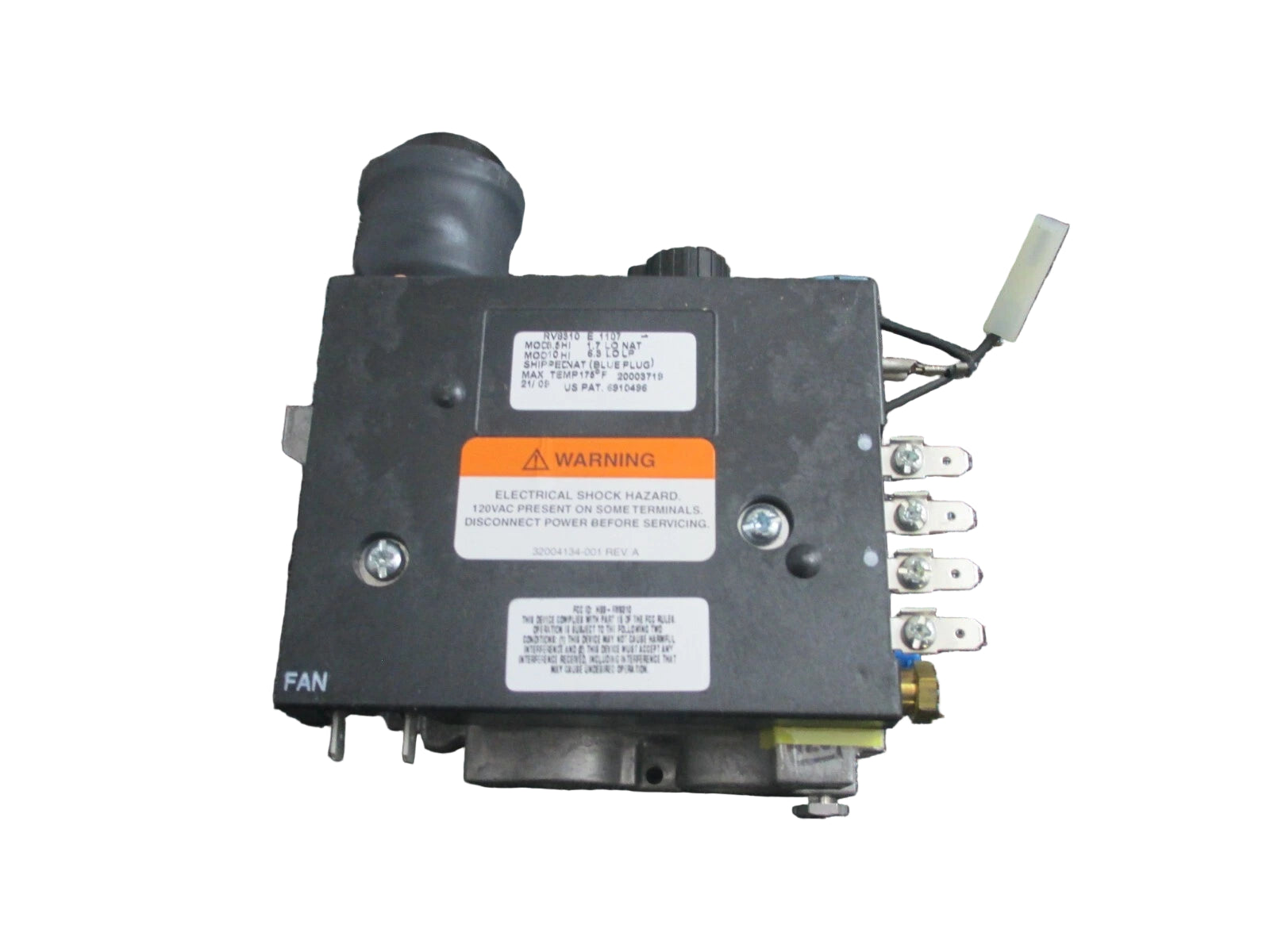 RV8310E1107 | Honeywell Combination Gas Valve for Natural Gas (110–240V, Industrial Control)