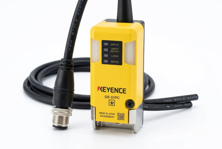 Keyence GS-51PC Power-to-Release Safety Interlock Switch M12 PNP