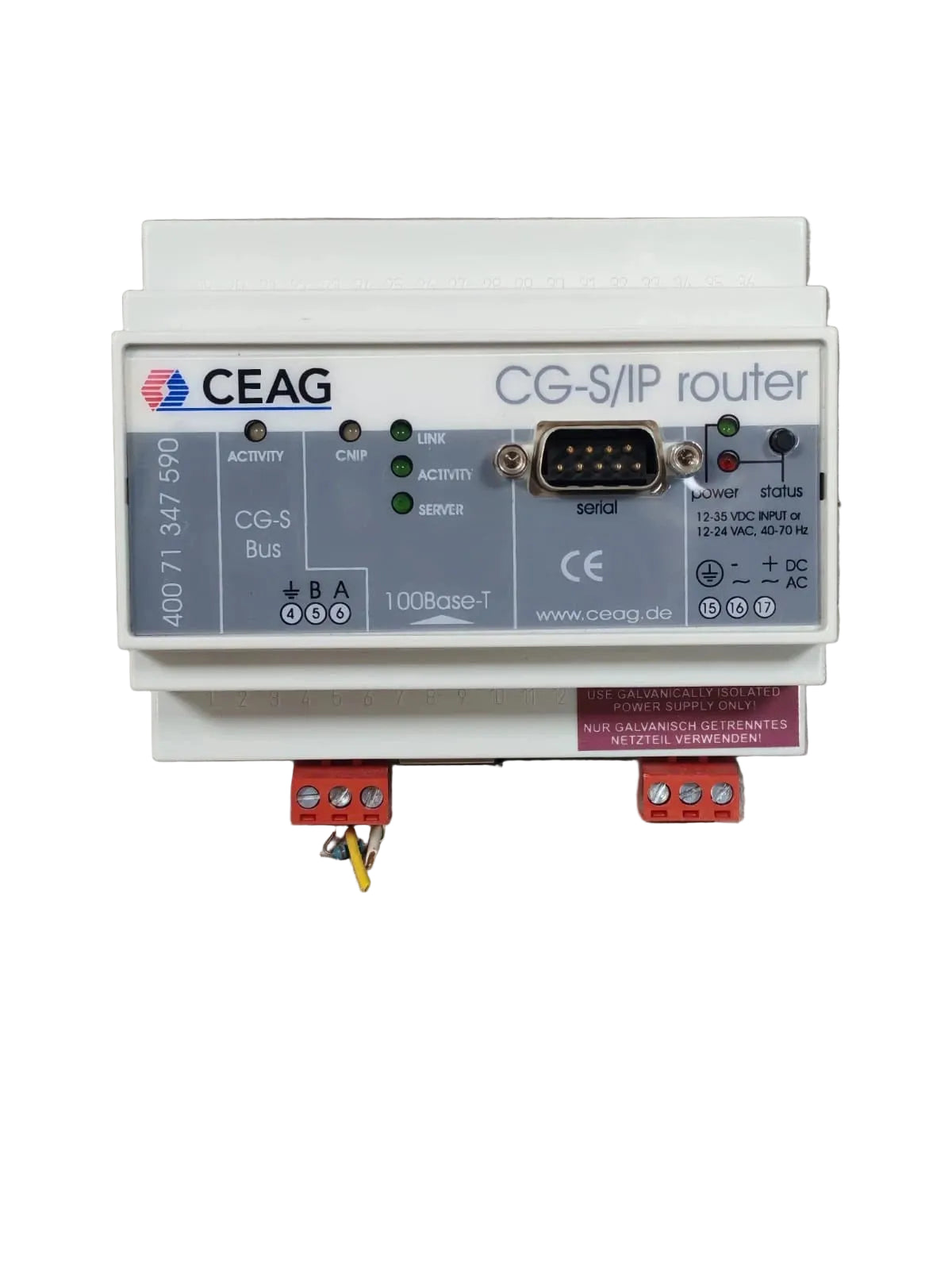 LOYTEC LIP-3ECTB-CEAG CG-S/IP CEA-709 IP-852 Ethernet Networking Router
