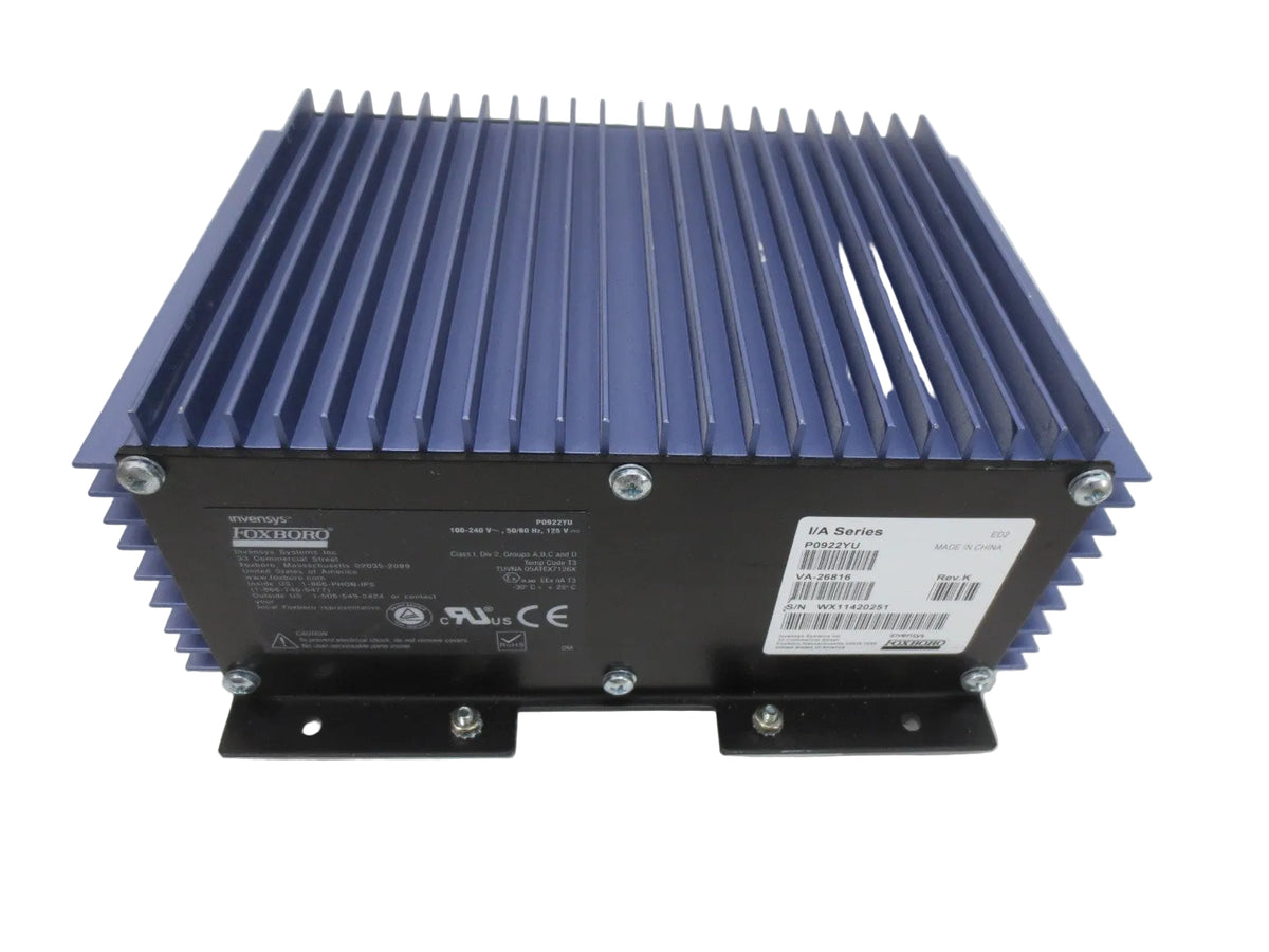 Invensys FPS400-24 400W DIN Rail 24VDC Power Supply for I/A Series