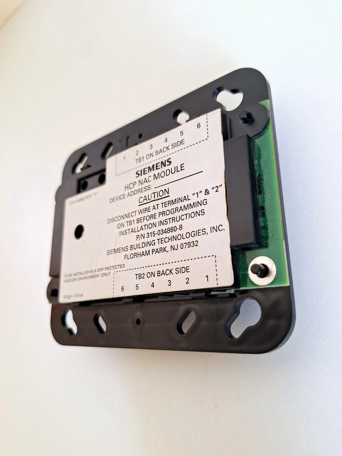 Siemens 500-034860 HCP Intelligent Control Point Module