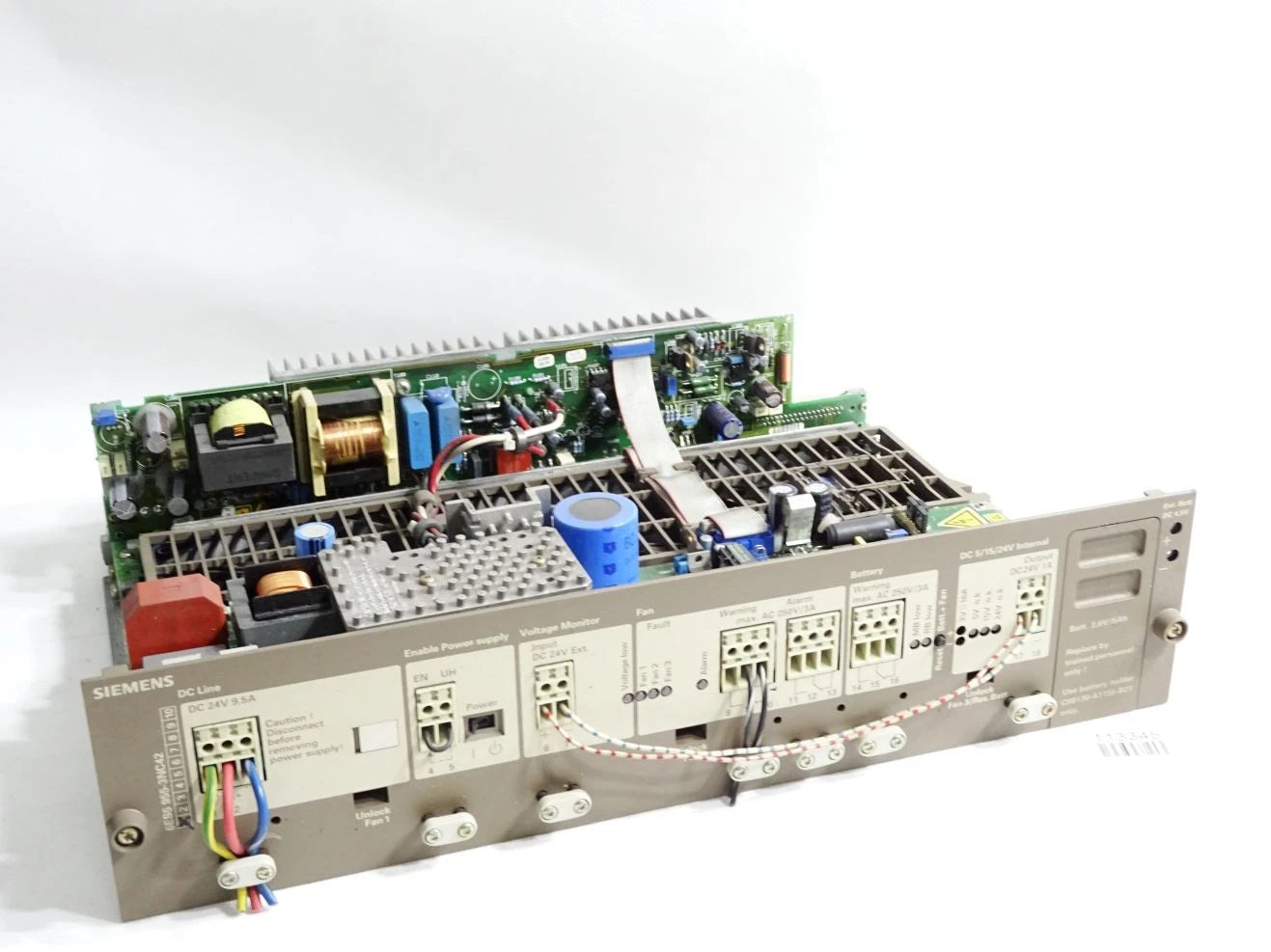 6ES5955-3NC42 | Siemens SIMATIC S5 24VDC 18A Industrial PLC Power Supply