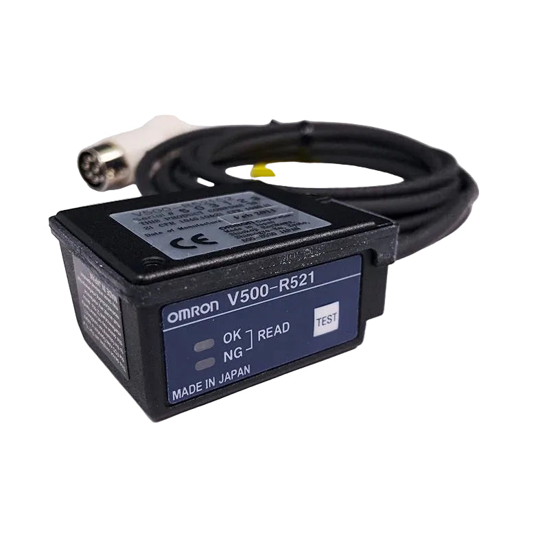 V500-R521 | Omron Fixed-Mount Laser Barcode Reader with RS-232C Interface and Raster Scanning