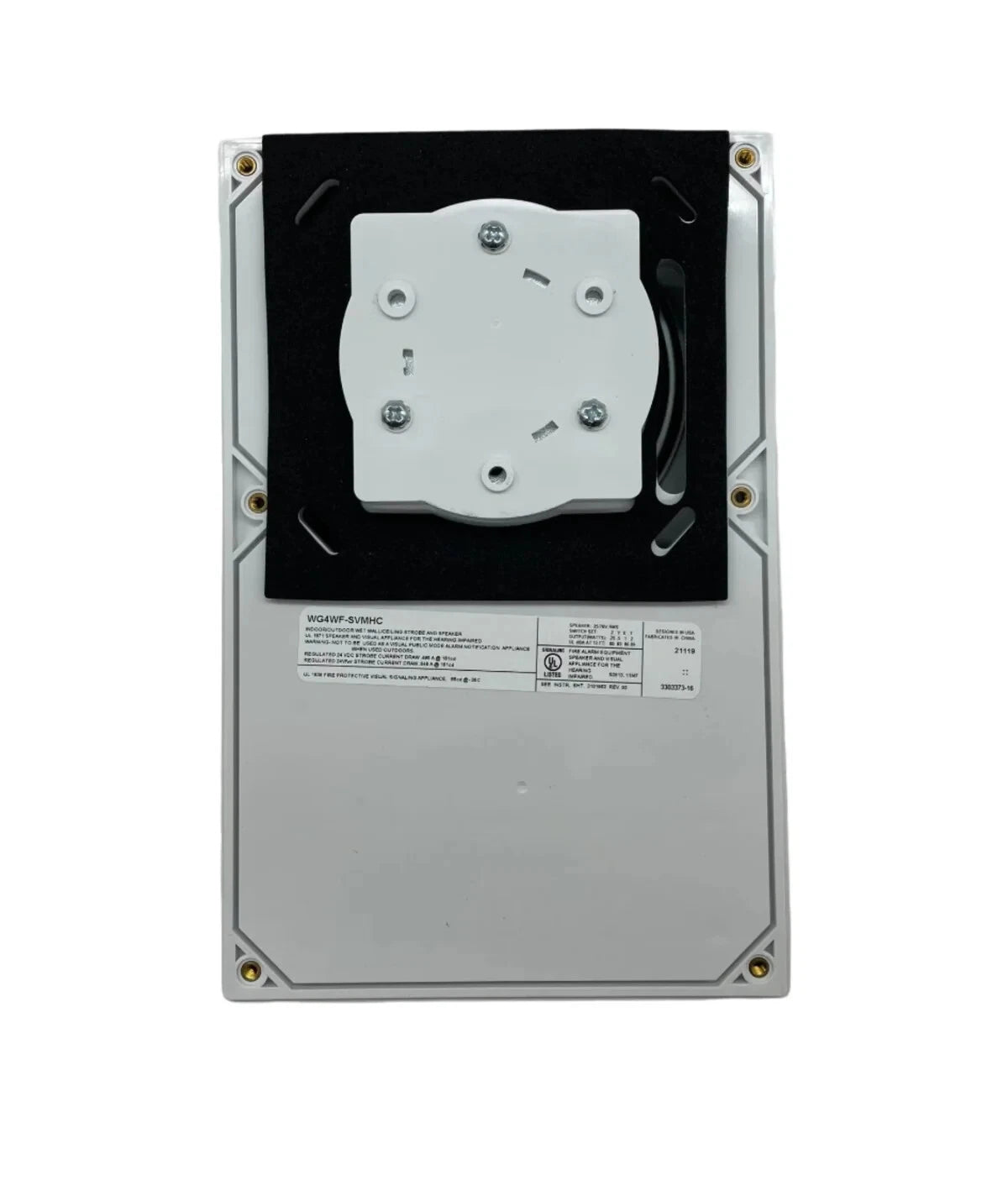 Kidde Edwards WG4WF-SVMHC Genesis WG4 Outdoor High-Output FIRE Speaker-Strobe