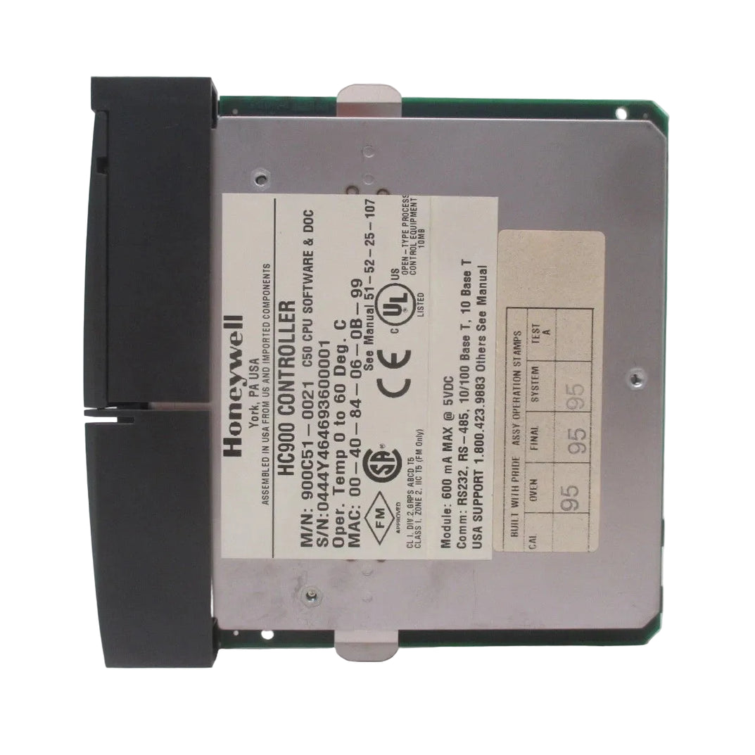 900C51-0021 | Honeywell CPU Assembly 5VDC Industrial Control Module