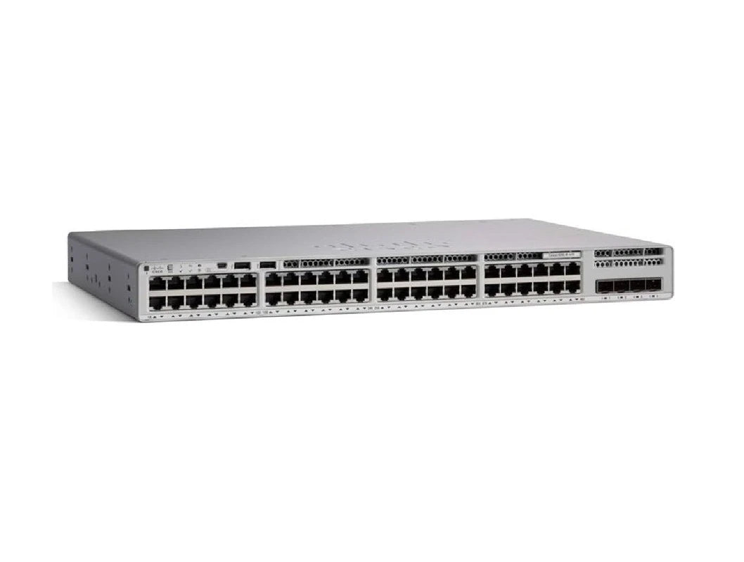 Cisco C9200L-48T-4G-E Catalyst 9200L 48-Port Gigabit Managed Switch with 4 SFP Uplinks