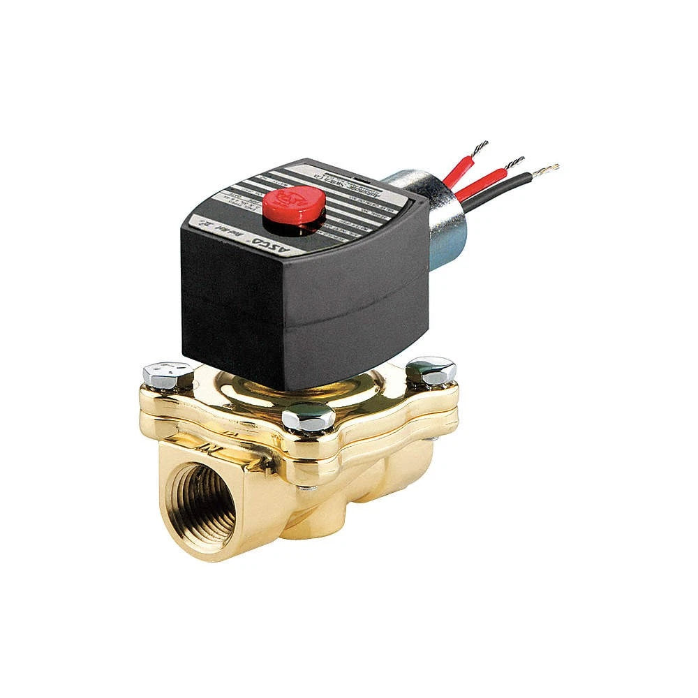 ASCO RedHat II EF8210G004 Series 8210 1-Inch 24V DC Normally Closed Solenoid Valve