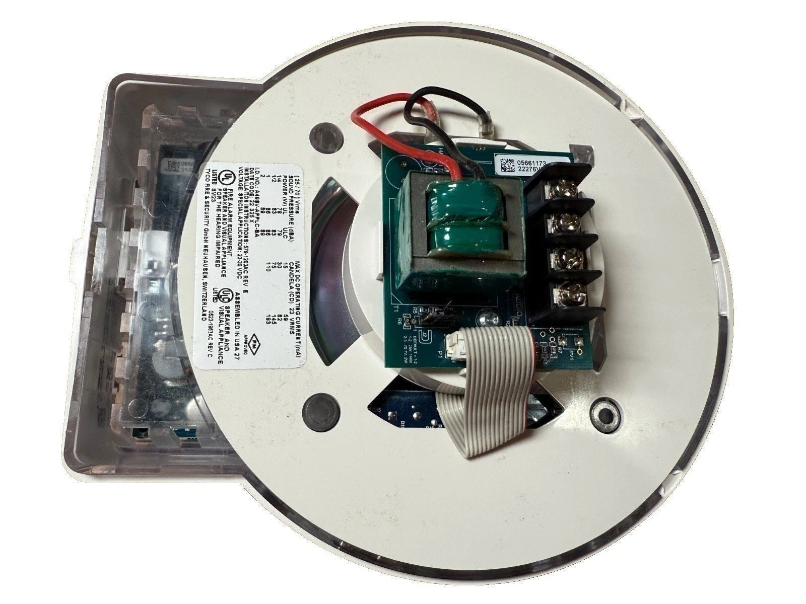 Autocall A49SV-APPLC-BA TrueAlert ES Ceiling Speaker Visual Appliance