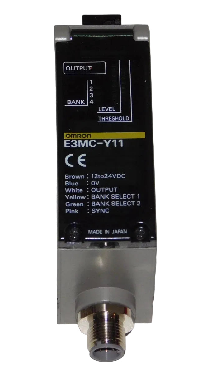 E3MC-Y11 | Omron E3MC Color Photoelectric Sensor Amplifier NPN 12–24VDC