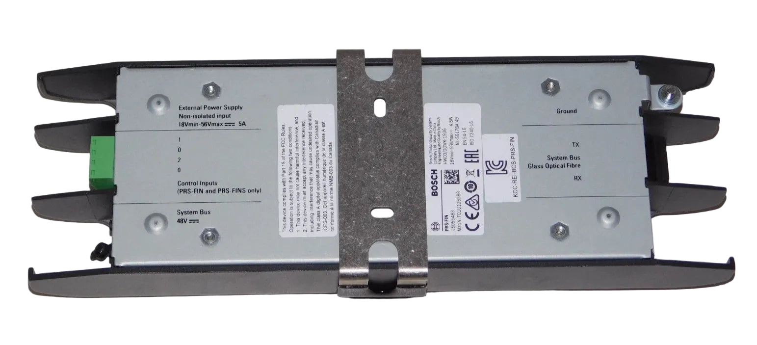 Bosch PRS-FIN Fiber Optic Cable Interface Module for Praesideo Network Systems