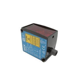 SICK DT50-P2113 Laser Distance Sensor, 20 m Range, PNP and 4–20 mA Output