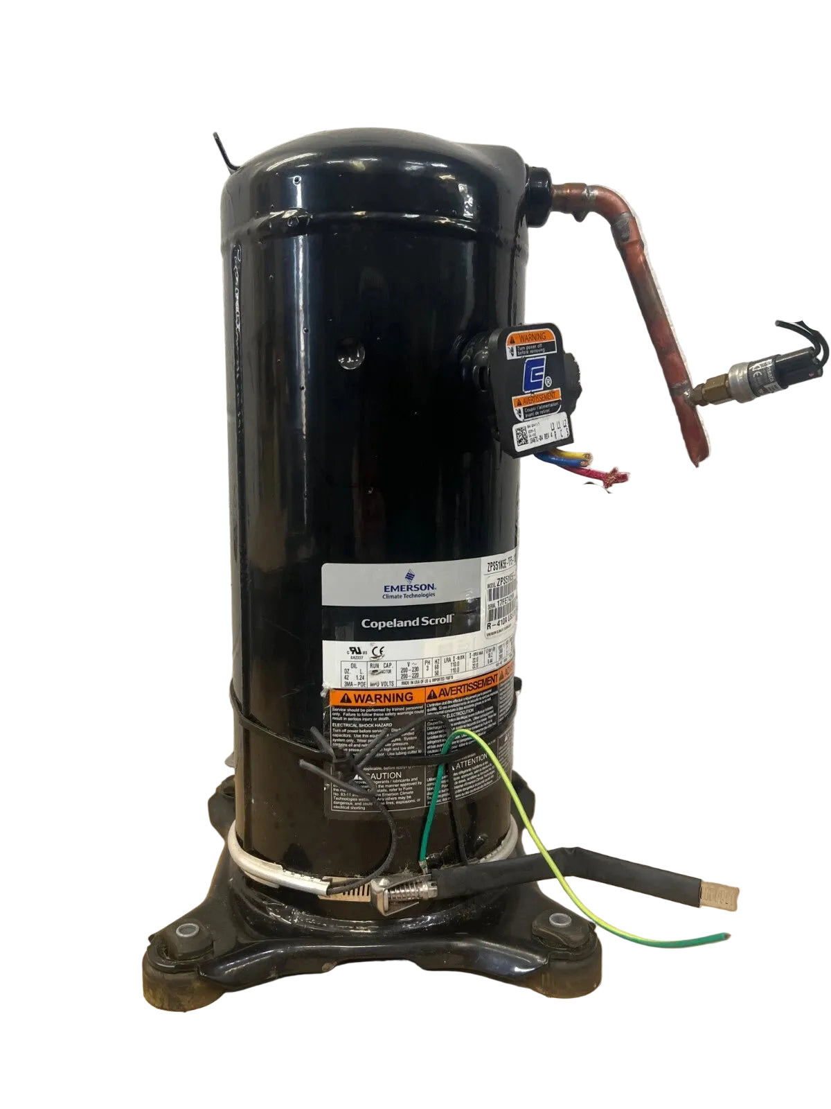 ZPS51K5E-TF5-130 | Copeland 4 HP Two-Speed Scroll Compressor R410A 52,100 BTU