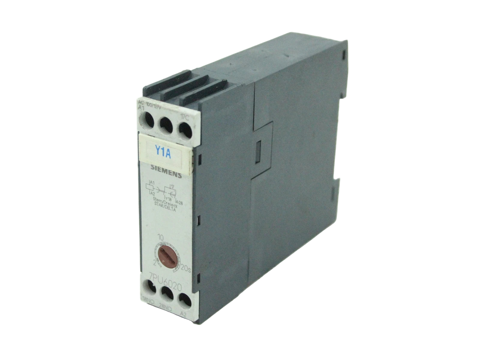7PU6020-7NJ20 | Siemens Star-Delta Time Relay 110-127V AC 2-20s