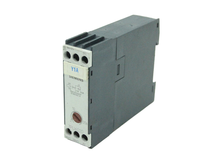 7PU6020-7NJ20 | Siemens Star-Delta Time Relay 110-127V AC 2-20s