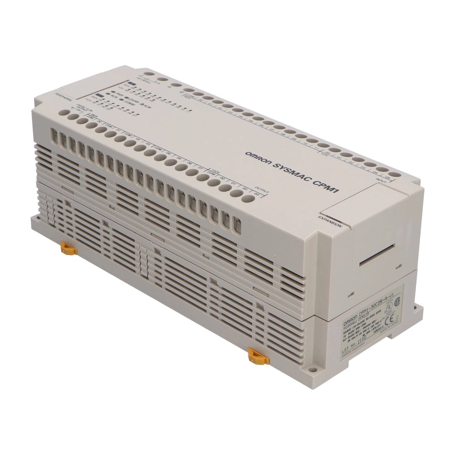 CPM1-30CDR-A-V1 | Omron CPM1 PLC CPU 18 In 12 Out 100–240VAC