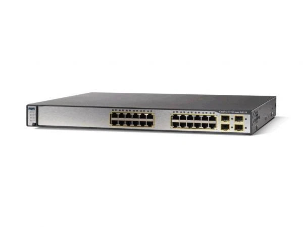 WS-C3750-24TS-S | Cisco Catalyst Switch 3750 24 10/100 + 2 SFP + IPB Image