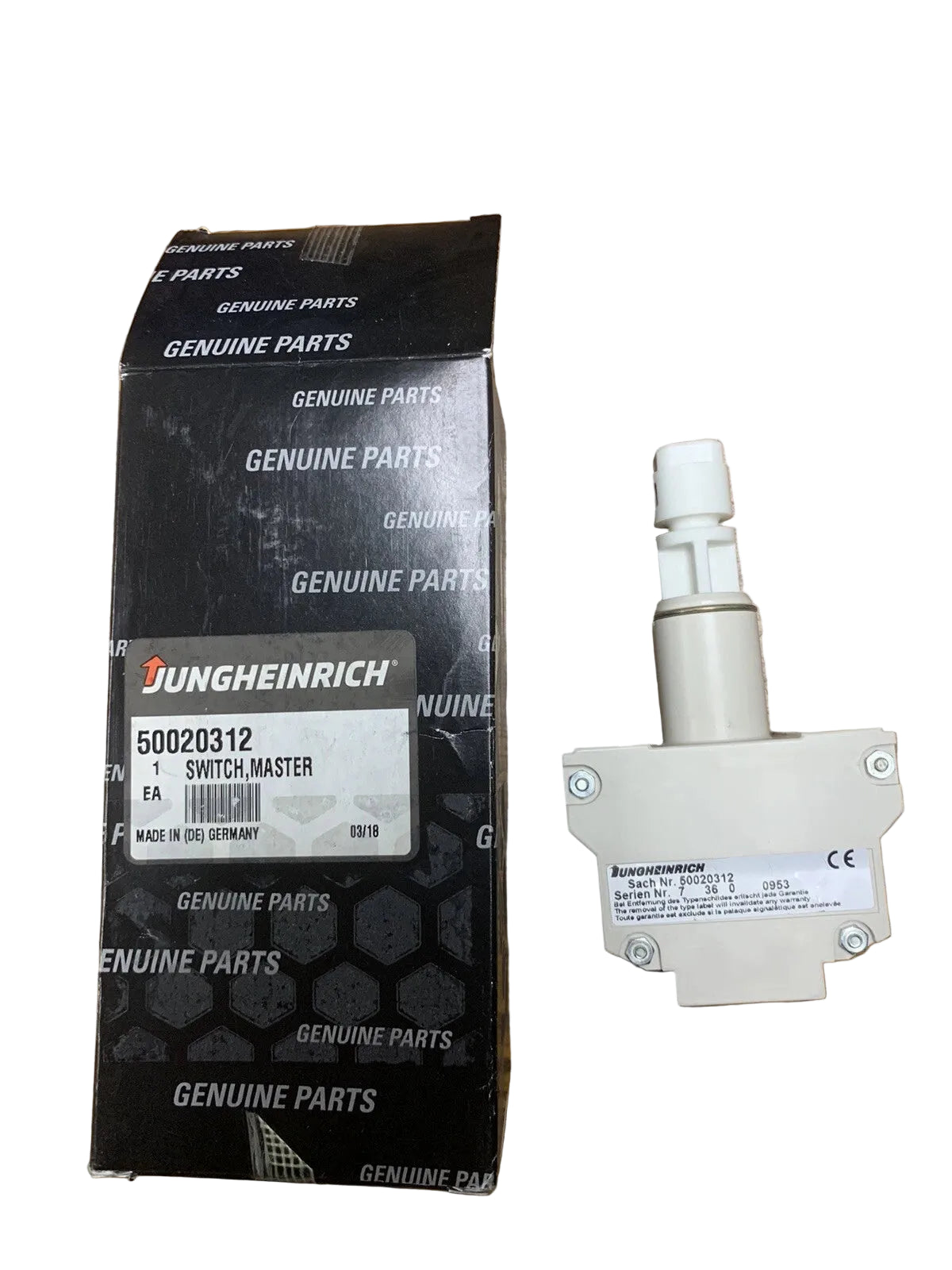 Jungheinrich 50020312 Emergency Stop Disconnect Switch
