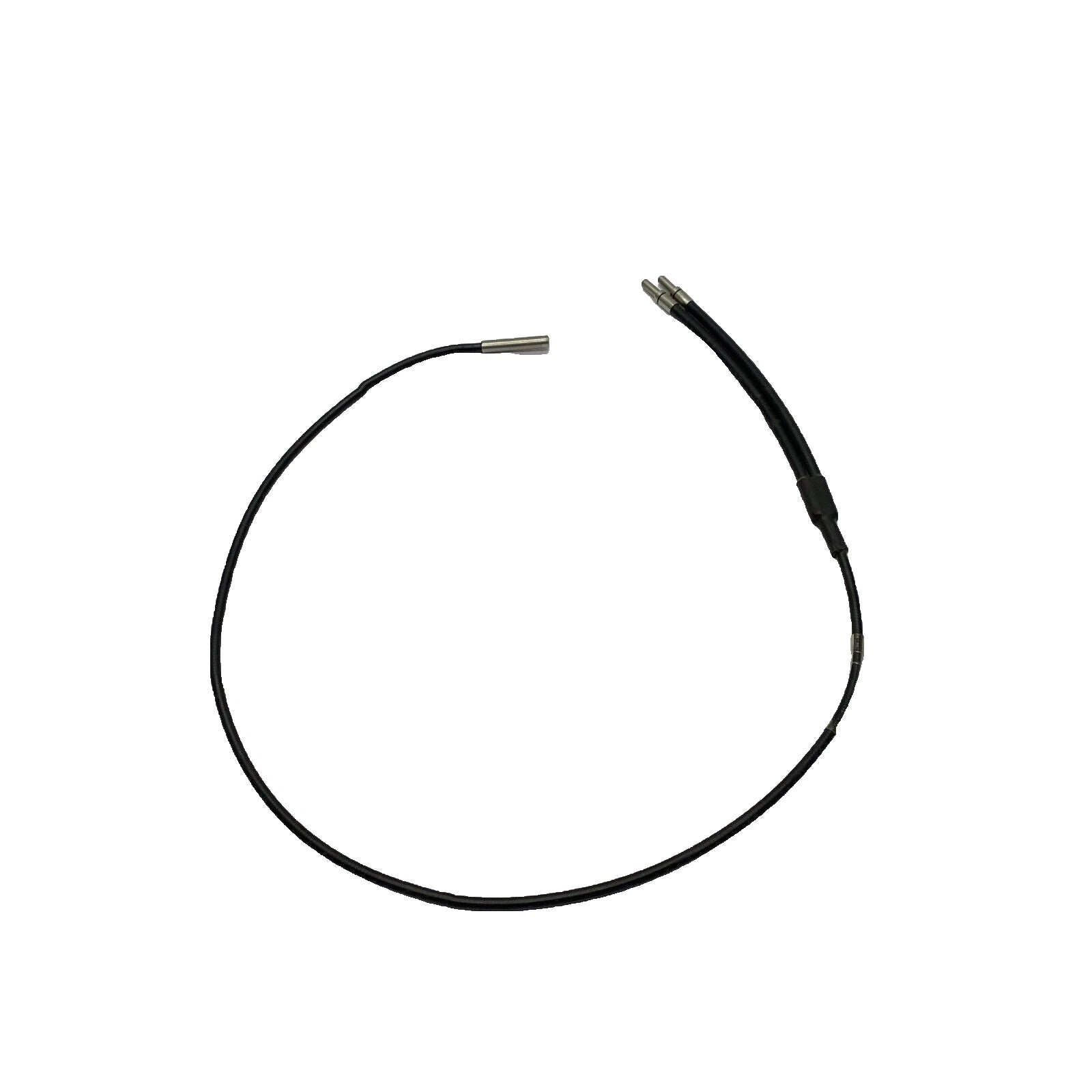 BA13PMTA | Banner Engineering Glass Fiber Optic Sensor Right-Angle Sideview 0.914m