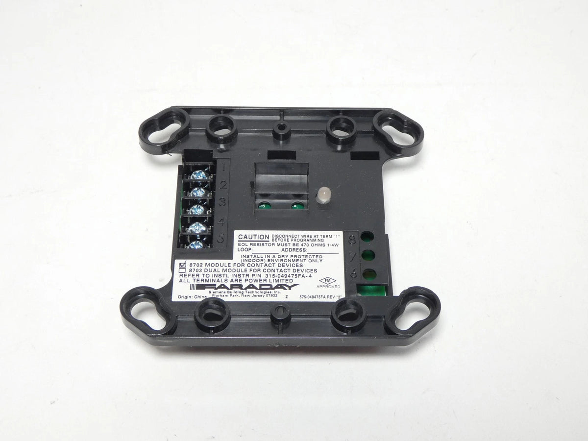 Siemens 500-033370 HTRI-S Intelligent Single Input Monitor Module